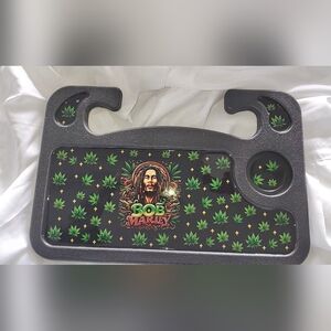 Bob Marley Black and Green Car Tray